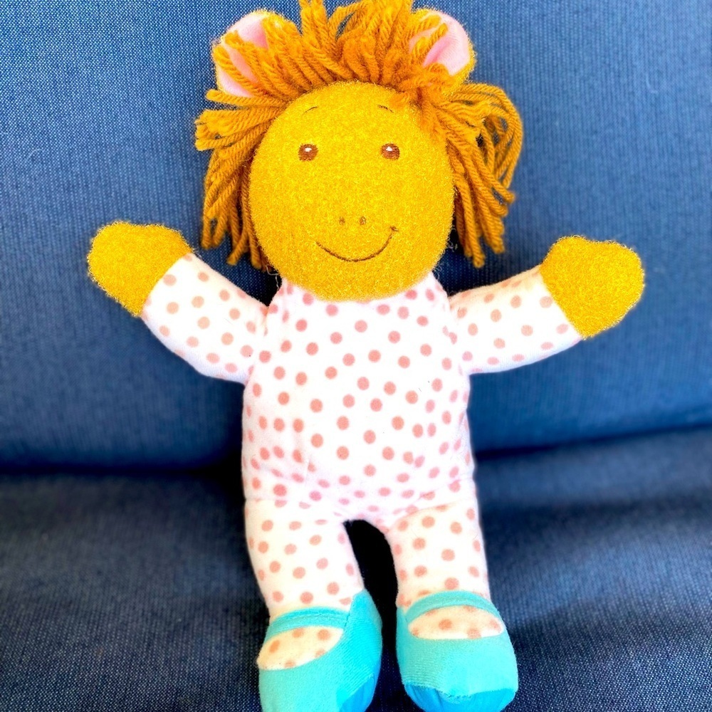 1996 PLAYSKOOL MARC BROWN TALKING D.W. ARTHUR PLUSH DOLL FIGURE Works
